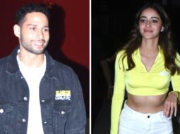 Spotted: Ananya Panday and Siddhant Chaturvedi at special screening of Gehraiyaan