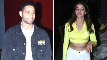 Spotted: Ananya Panday and Siddhant Chaturvedi at special screening of Gehraiyaan