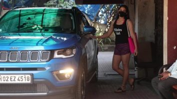 Spotted: Sara Ali Khan post workout at Santacruz