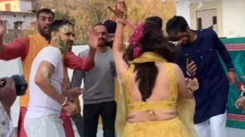 Vikrant Massey and Sheetal Thakur groove to the track ‘Desi Girl’ in an unseen video from their haldi ceremony