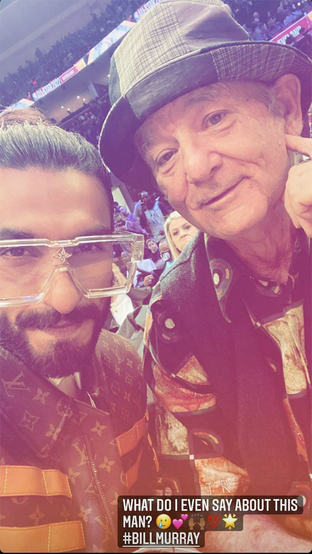 Ranveer Singh shares photos with Machine Gun Kelly, Megan Fox, Bill Murray, Mary J. Blige, Shaquille O'Neal from NBA All-Star Celebrity Game in Cleveland 