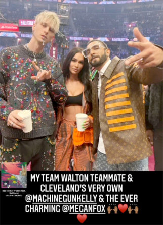 Ranveer Singh shares photos with Machine Gun Kelly, Megan Fox, Bill Murray, Mary J. Blige, Shaquille O’Neal, Dave Chappelle from NBA All-Star Celebrity Game in Cleveland 