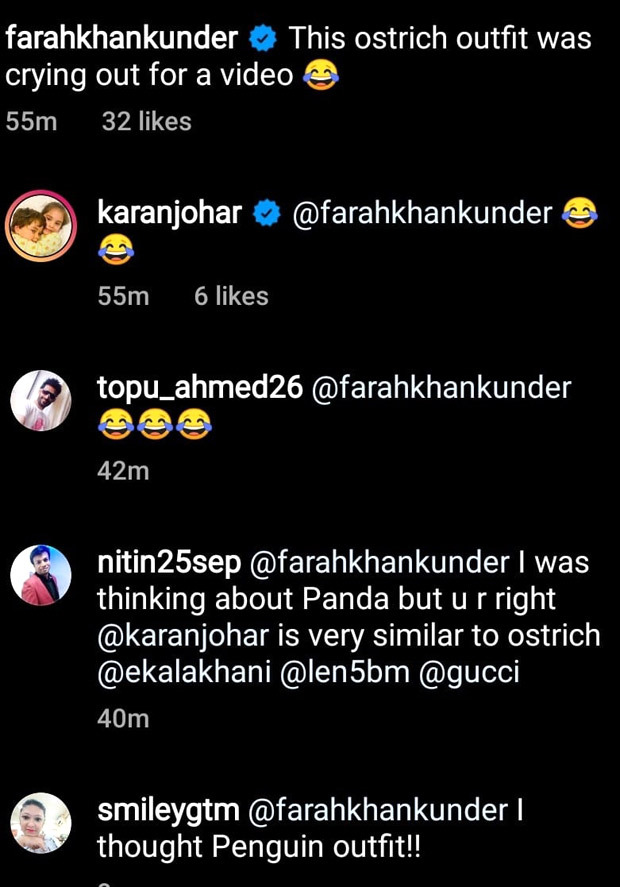 Karan Johar strikes a pose in a Gucci outfit paired with red boots