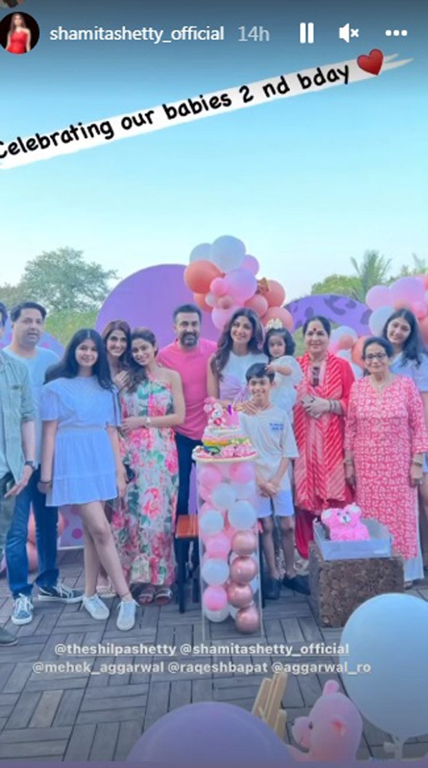 Shilpa Shetty shares a sneak peek into daughter Samisha's birthday party Shilpa Shetty shares a sneak peek into daughter Samisha's birthday party