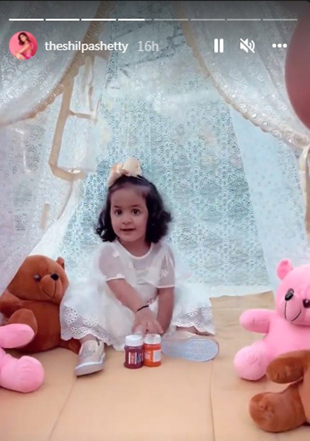 Shilpa Shetty shares a sneak peek into daughter Samisha's birthday party Shilpa Shetty shares a sneak peek into daughter Samisha's birthday party