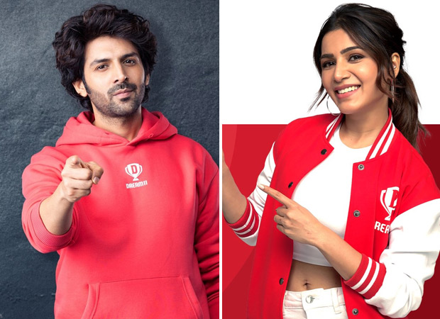 Dream11 welcomes Kartik Aaryan and Samantha Prabhu aboard the Dream Team as brand endorsers