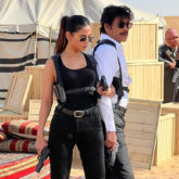 Nagarjuna Akkineni and Sonal Chauhan are in action mode in leaked picture from the sets of The Ghoset