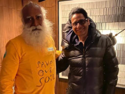 Vashu Bhagnani meets Sadhguru in London