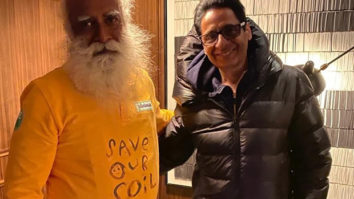 Vashu Bhagnani meets Sadhguru in London