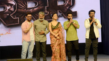 Aamir Khan does ‘Naatu Naatu’ viral dance step, joins Ram Charan, Jr. NTR, Alia Bhatt and SS Rajamouli in Delhi for RRR promotions 