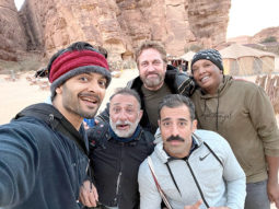 Ali Fazal shares candid images with co-star Gerard Butler from the sets of Kandahar