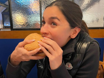 Alia Bhatt relishes vegan burger and fries as Gangubai Kathiawadi enters Rs. 100 crore club at the box office; Ranveer Singh comments Alia Bhatt relishes vegan burger and fries as Gangubai Kathiawadi enters Rs. 100 crore club at the box office; Ranveer Singh comments