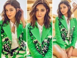 Ananya Panday’s stylish and comfortable Dior green blazer and shorts are a must-have summer wardrobe staple