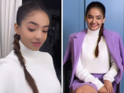 Anushka Sen is ‘ready for the day’ in transformation Instagram reel donning purple mini skirt and blazer