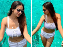 Anushka Sen takes the internet by storm; dons white bikini as she vacations in Maldives 