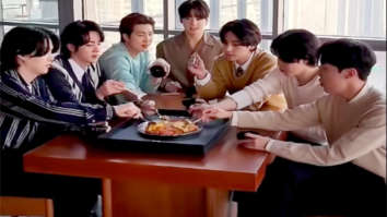 BTS celebrate their new ‘Dynamite’ billion streams plaque by eating Bibimbap off of it