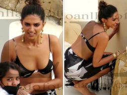 Deepika Padukone sizzles in black bikini top and printed wrap around as she shoots Pathaan in Spain in glamorous avatar, see leaked photos