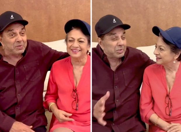 Dharmendra shares a cute video from his reunion with Tanuja - 'A recent affectionate meeting' Dharmendra shares a cute video from his reunion with Tanuja - 'A recent affectionate meeting'