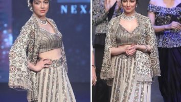 Divya Khosla Kumar dons a regal lehenga as she turns showstopper at Lakme Fashion Week