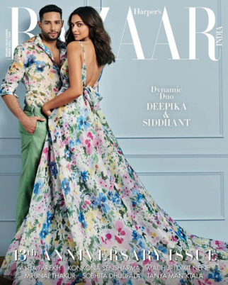 Deepika Padukone and Siddhant Chaturvedi On The Covers Of Harper's Bazaar, Mar 2022