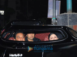 Heropanti 2 director Ahmed Khan and his family arrive in a Batmobile to watch Robert Pattinson starrer The Batman