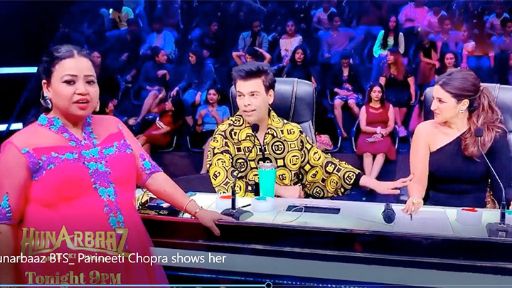 Hunarbaaz BTS: Parineeti Chopra shows her glamour | Nora Fatehi | Karan Johar | Bharti Singh