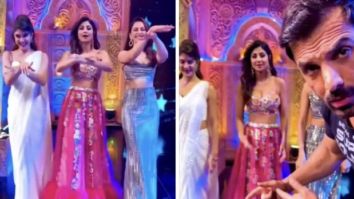 John Abraham teaches dance to Shilpa Shetty, Jacqueline Fernandez and Rakul Preet; watch