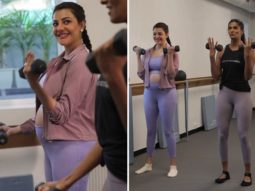 Kajal Aggarwal reveals about the significance of aerobic conditioning as she gives a glimpse of her pregnancy fitness routine