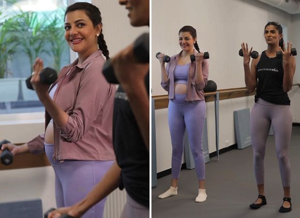 Kajal Aggarwal reveals about the significance of aerobic conditioning as she gives a glimpse of her pregnancy fitness routine