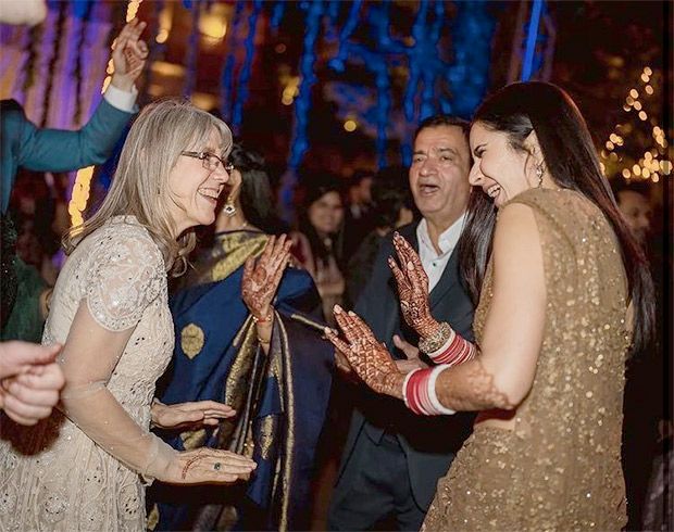 Katrina Kaif's mom Vicky Kaushal's dad danced their night away with the bride in an unseen wedding pic