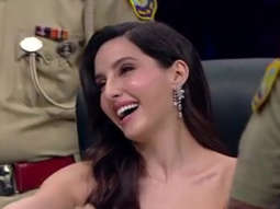 Nora Fatehi and Parineeti Chopra enjoy the performance by cops on Hunarbaaz