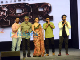 Photos: Aamir Khan joins S. S. Rajamouli, Alia Bhatt, Ram Charan and Jr. NTR for RRR promotions in Delhi