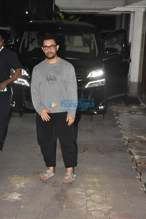 Photos: Aamir Khan spotted at ex-wife Reena Dutta’s house in Bandra Photos: Aamir Khan spotted at ex-wife Reena Dutta’s house in Bandra