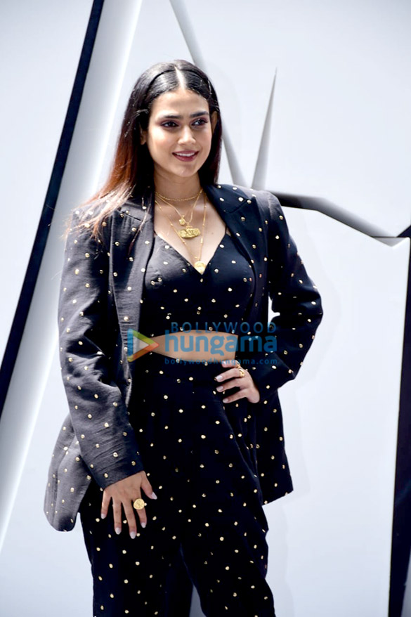 photos ajay devgn rakul preet singh rohit shetty aakanksha singh and angira dhar snapped at runway 34 trailer launch event in mumbai 6