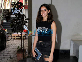 Photos: Ananya Panday spotted at a salon in Khar