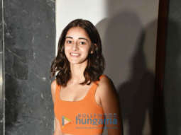 Photos: Ananya Panday snapped at a salon in Khar