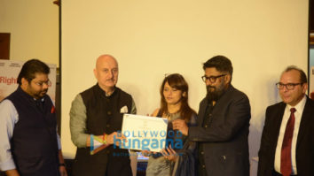 Photos: Anupam Kher, Vivek Agnihotri and others for the press meet of The Kashmir Files in Delhi