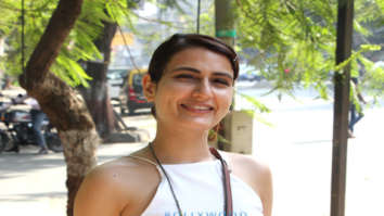 Photos: Fatima Sana Shaikh spotted in Khar in an all-white outfit