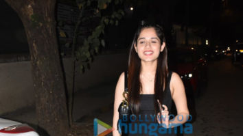 Photos: Jannat Zubair Rahmani spotted in Andheri in an all-black outfit