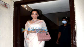 Photos: Kangana Ranaut steps out of the screening of The Kashmir Files