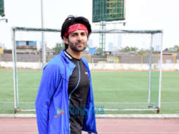 Photos: Kartik Aaryan, Ishaan Khatter, Ibrahim Ali Khan, and others snapped during a football match in Bandra