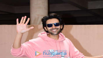 Photos: Kartik Aaryan snapped at Sanjay Leela Bhansali’s office in Juhu