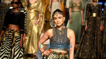 Photos: Mrunal Thakur walks for JJ Valaya show at Lakme Fashion Week 2022