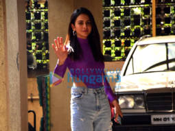 Photos: Rakul Preet Singh dons a cut-out bodysuit and denims as she steps out in Bandra
