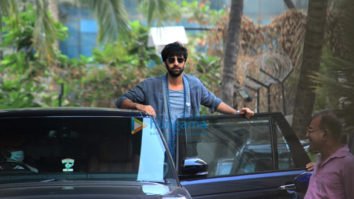 Photos: Ranbir Kapoor sports a rugged look as he gets spotted at T-Series office in Andheri
