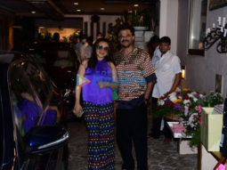 Photos: Rani Mukerji and Neetu Kapoor snapped post Anil Kapoor’s wife Sunita Kapoor’s birthday bash in Juhu
