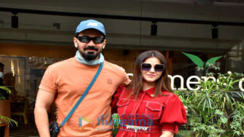 Photos: Rubina Dilaik and Abhinav Shukla snapped at Farmers’ Cafe in Bandra