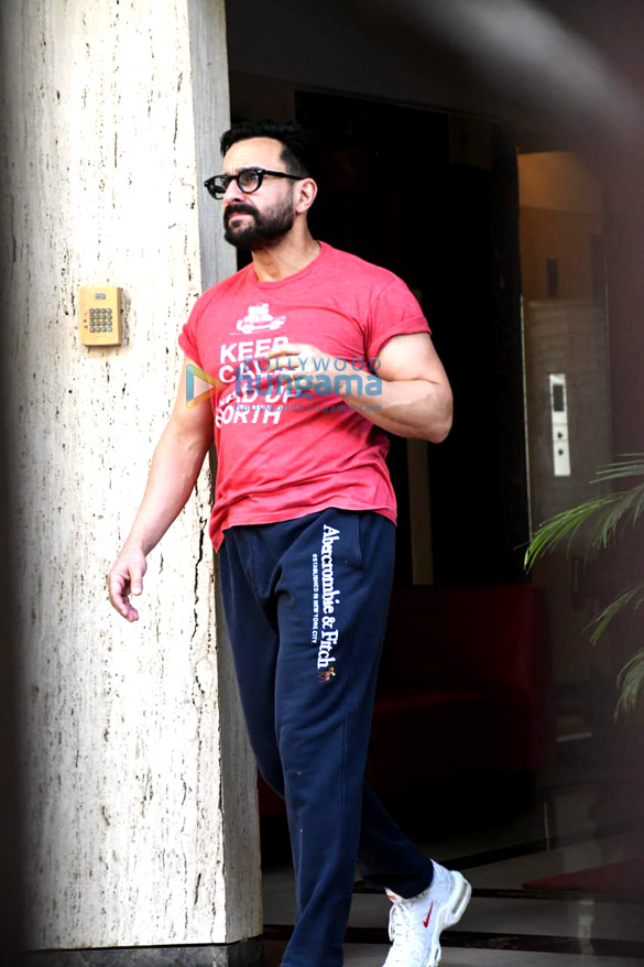 Photos: Saif Ali Khan spotted in Bandra Photos: Saif Ali Khan spotted in Bandra