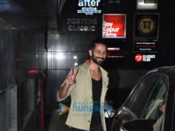 Photos: Shahid Kapoor is all smiles as he gets snapped at Siddharth Roy Kapur’s office in Khar