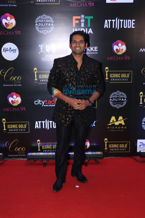 photos sharvari wagh sharib hashmi and other celebs grace the red carpet event of iconic gold awards 2022 10